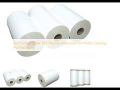طلاء بلاستيكي مضاد للخدش 25Mic PET حراري للتغليف