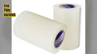 ورنيش فيلم صديق للبيئة لتغليف الطباعة