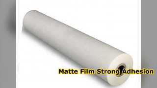 فيلم تصفيح غير لامع التصاق قوي BOPP 35 ميكروفون