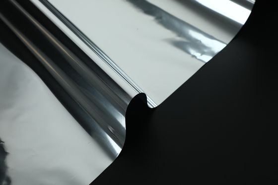 سعر جيد لمعان معدني، قوة سحب عالية، فيلم الألومنيوم الحرارية المستخدمة للتغليف التجميلي. الانترنت