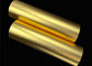 المرآة العاكسة المعدنية BOPP فيلم الحرارية المصفوفة الذهب 1500m