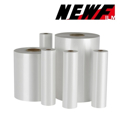 Good price حزم الهدايا BOPP فيلم مطلي معالجة السطح اللامع والمتطاط عرض 200-1900mm الانترنت