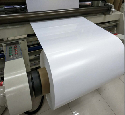 Good price انعكاسية لامعة ≥85% 21μm سمك BOPP الفيلم الركيزة الحرارة الختم الحار 90C دقة الحفر بالليزر ±0.1m الانترنت