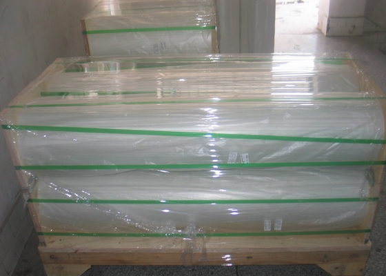 Good price 2500m x 16μm فيلم حراري مغلف بالبي تي إيه مسبقًا للطبع الساخن لعملية الشعارات نوع طحن مضاعف 120-180C الانترنت